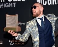 Conor McGregor After-Fight Party And Wynn Nightlife Residency Debut, Encore Beach Club At Night In Wynn Las Vegas